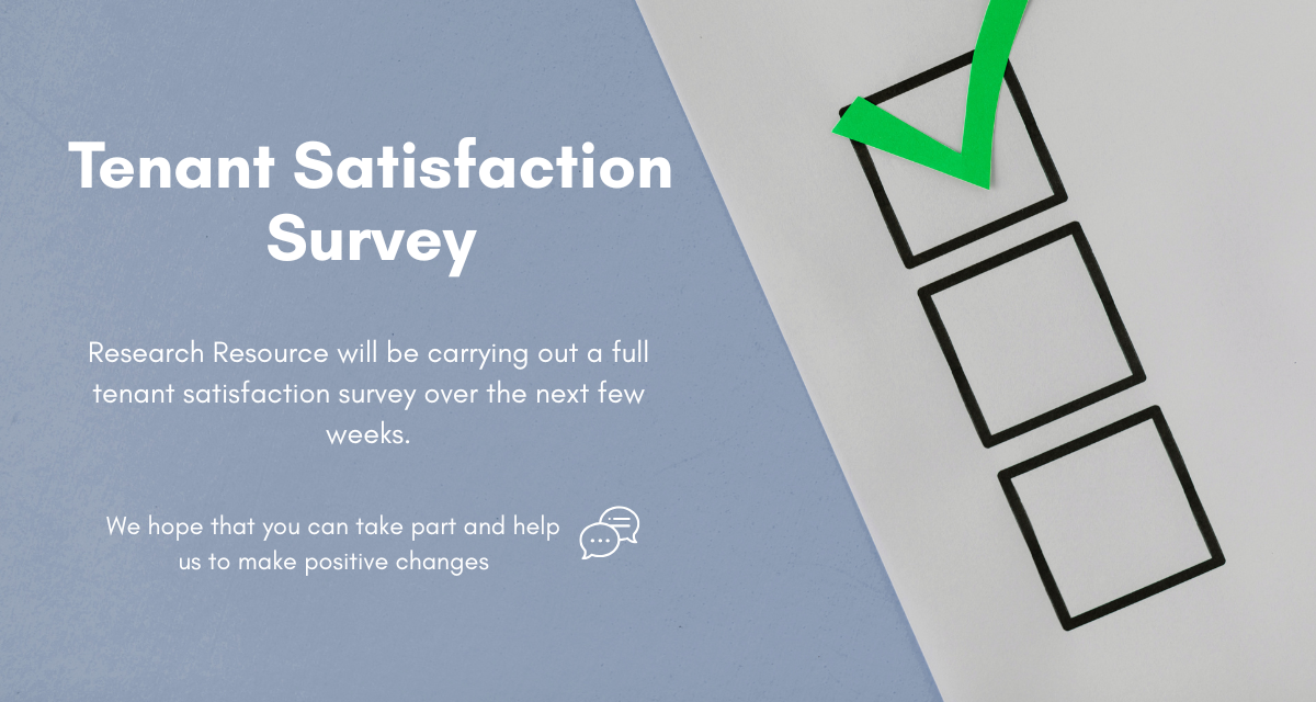 Tenant satisfaction survey will be taking place soon