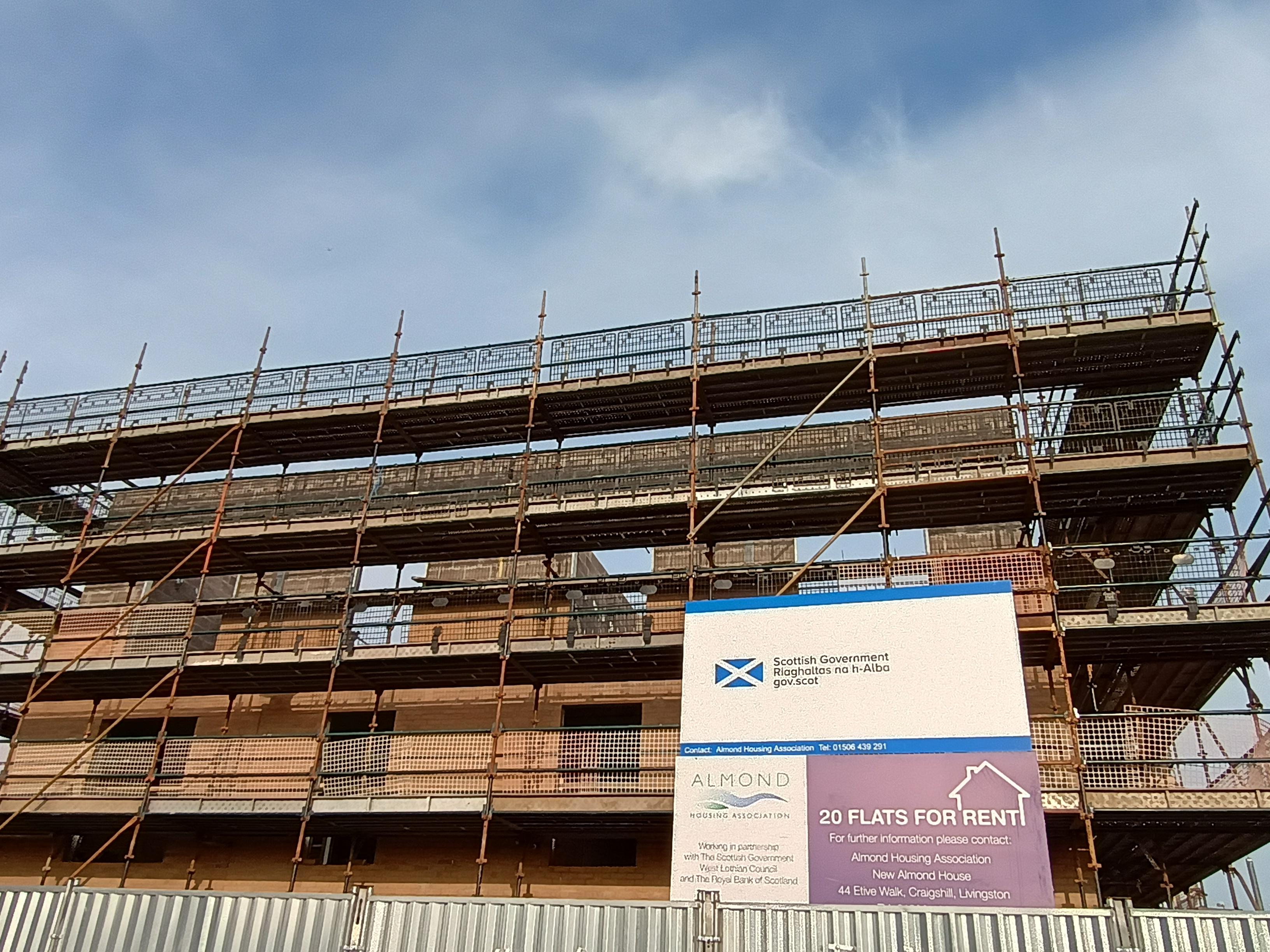 Blackburn scaffold front